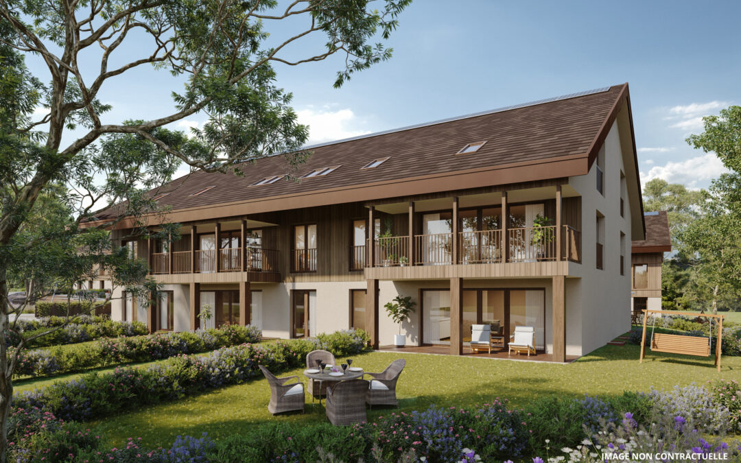 Rez de jardin 2,5 de 77 m2 avec un jardin de 76 m2 à 5 km de Romont !