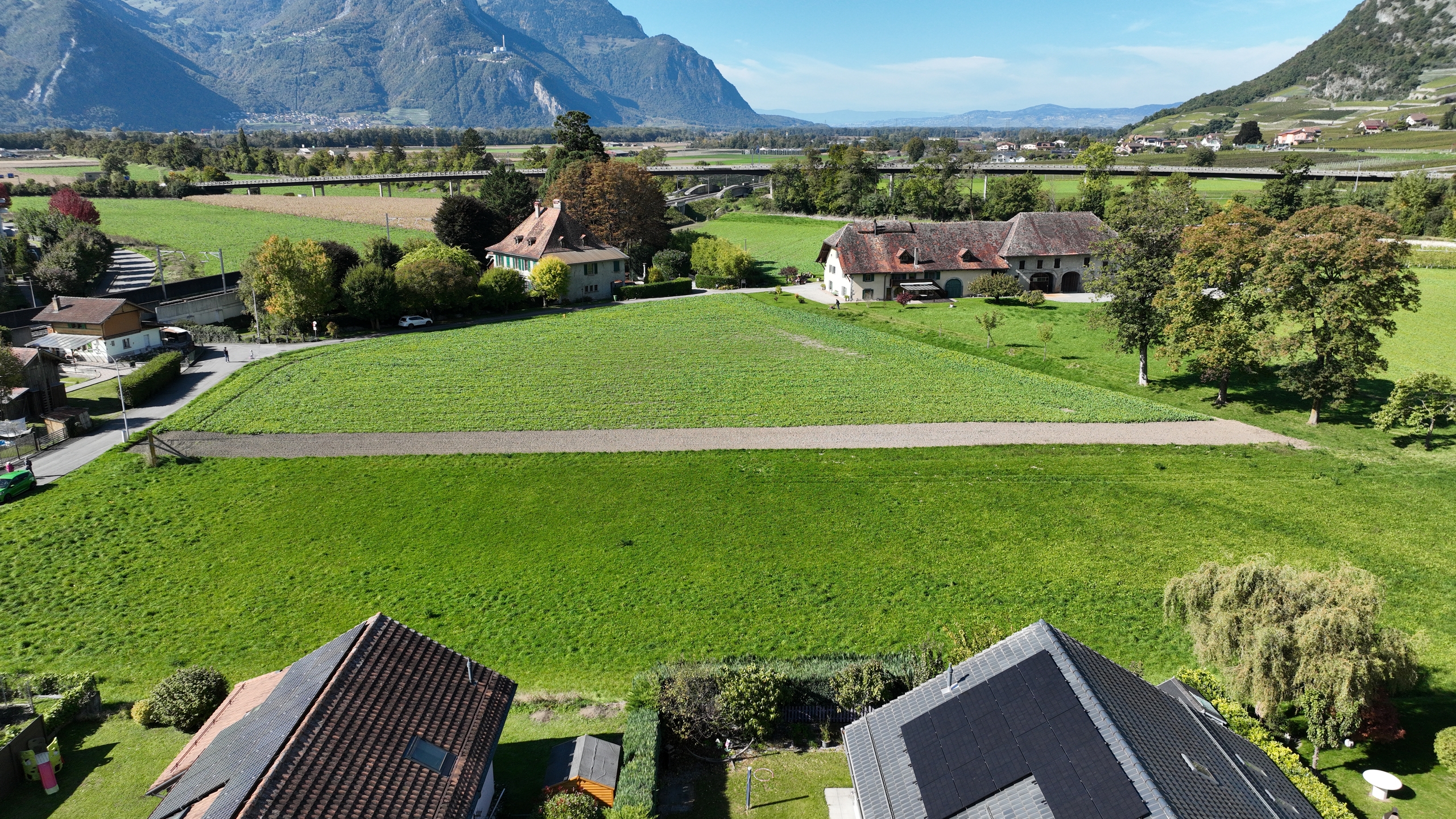 PERMIS DE CONSTRUIRE OBTENU – VILLA INDIVIDUELLE – VUE PANORAMIQUE