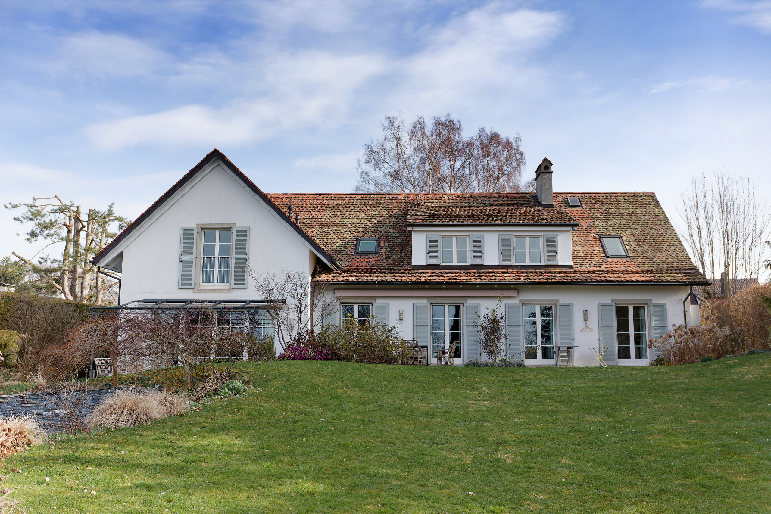 Propriété d&rsquo;exception avec vue sur le lac à Epalinges