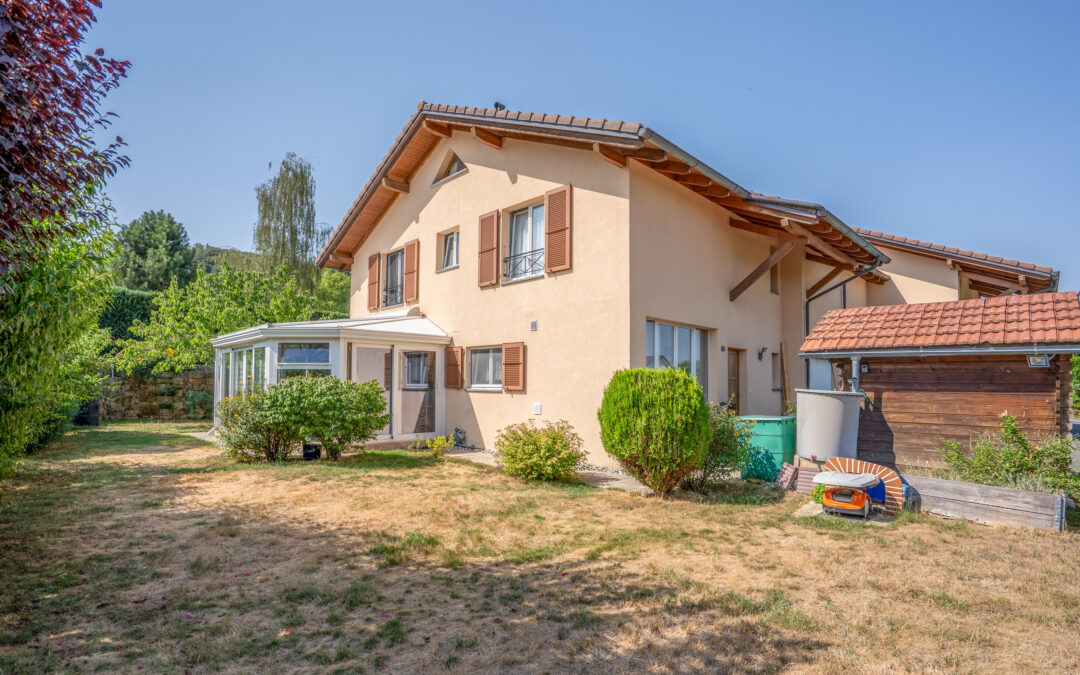 Mitoyenne par le garage à Bossonnens – EXCLUSIVITE