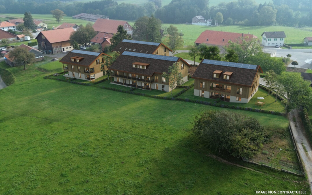 TERRASSE DE 24 M2 ! 3,5 pces à 5 kms de Romont !