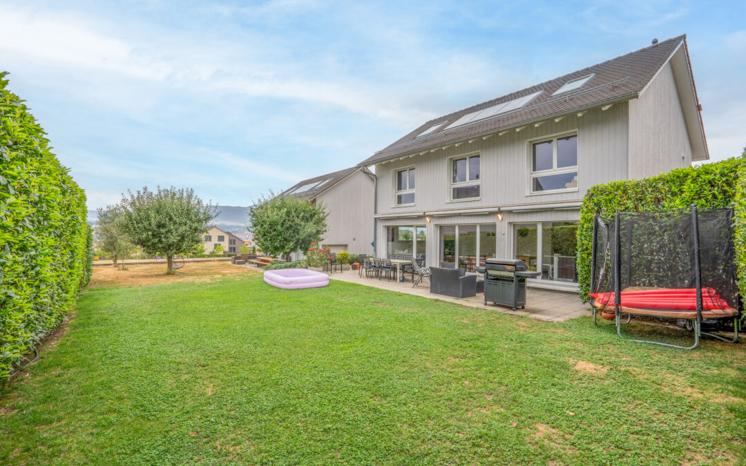 EXCLUSIVITE : Magnifique villa individuelle à Chavornay pour vous !